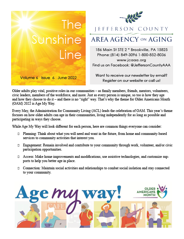 Sunshine Line June 2022