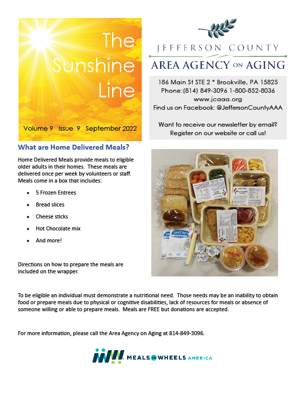 Sunshine Line September 2022